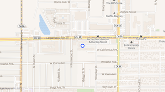 Map for Oaks California Drive Apartments - Saint Paul, MN