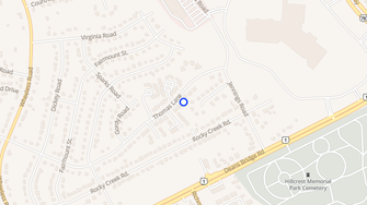 Map for Regency Village Apartments - Augusta, GA