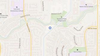 Map for Ironwood Condominiums - Vacaville, CA