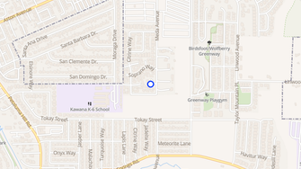 Map for Cypress Ridge Apartment - Santa Rosa, CA