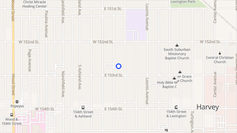 Map for D & J Apartment I - Harvey, IL