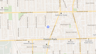 Map for Lathrop Park Apartments - Forest Park, IL