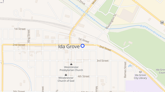 Map for Ida Grove Apartments - Ida Grove, IA