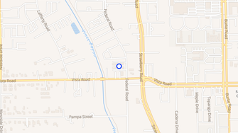 Map for Alta Vista Townhouses - Pasadena, TX