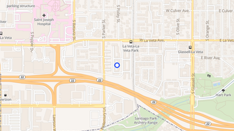 Map for Villa Pointe Apartments - Orange, CA