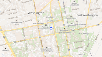 Map for Robert A Bruno & Corporation - Washington, PA