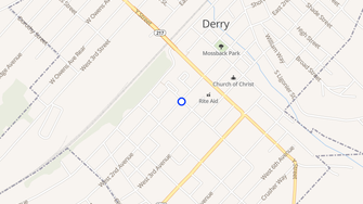 Map for Derry Round House Court - Derry, PA