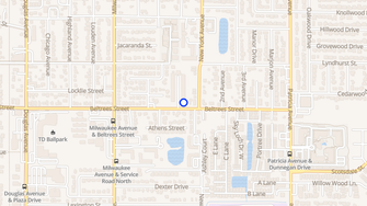 Map for Beltrees Plaza Apartments - Dunedin, FL