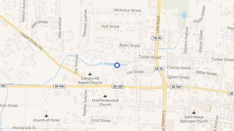 Map for McIber Manor Apartment - Dyersburg, TN