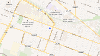 Map for W T Hansen Apartments - Perth Amboy, NJ