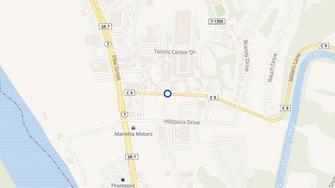 Map for Gates Green Village Apartments - Marietta, OH