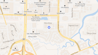 Map for Columbus Station Apartments - Virginia Beach, VA