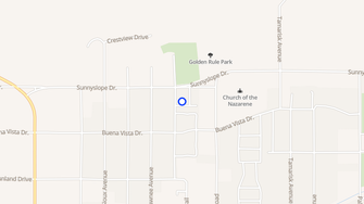 Map for Sunnyslope Apartments - Yucca Valley, CA