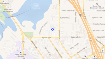 Map for Villas at Carlsbad Apartments - Carlsbad, CA