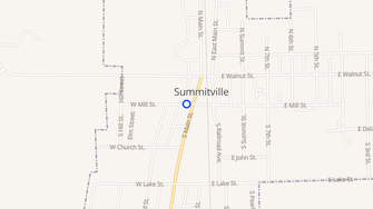 Map for Village Apartments of Summitville - Summitville, IN
