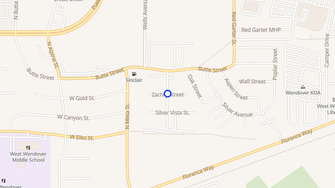 Map for Silver Island Apartments - West Wendover, NV