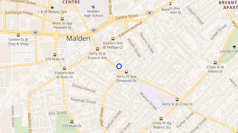 Map for Greater Metropolitan Real Est - Malden, MA
