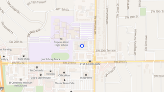 Map for Fairlawn Green Apartments - Topeka, KS
