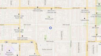 Map for Lanai Apartments - Salt Lake City, UT