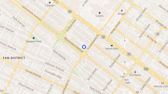 Map for Stuart Court Apartments - Richmond, VA