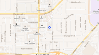 Map for Pickwick Park Apartments - Camarillo, CA