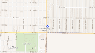 Map for Jasmine Apartments  - Dumas, TX