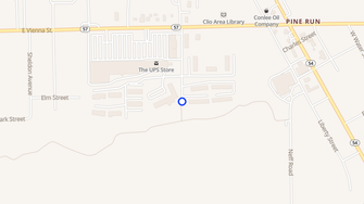 Map for Clio Village Apartments - Clio, MI
