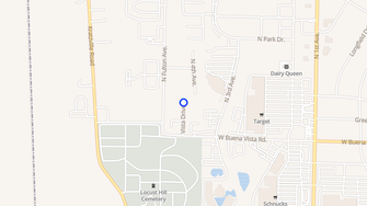 Map for Buena Vista Apartments - Evansville, IN