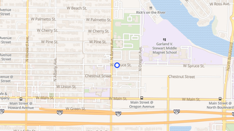 Map for Oak Village Apartments - Tampa, FL