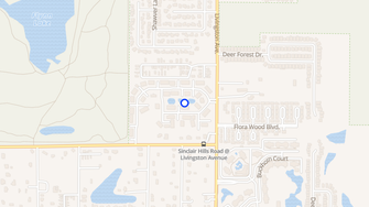 Map for Palms At Livingston - Phase II - Lutz, FL