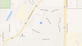 Map for Village Green Apartments - Rockton, IL
