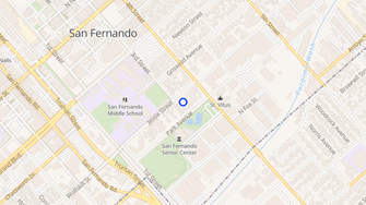 Map for Jessie Street Apartments - San Fernando, CA