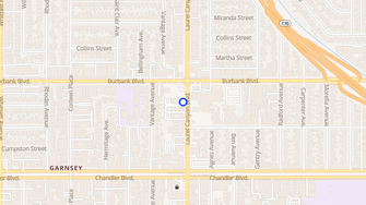 Map for Sunbelt-Laurel Apartments - North Hollywood, CA