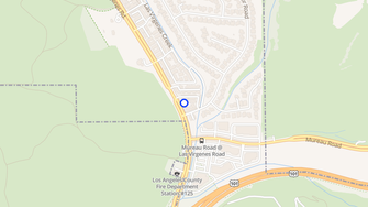 Map for Malibu Creek Apartment Homes - Calabasas, CA