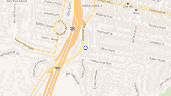 Map for 15286 Sutton Street - Sherman Oaks, CA