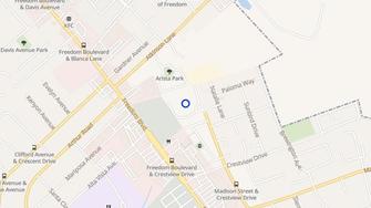 Map for Independence Square - Watsonville, CA