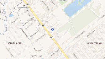 Map for Dorchester Gardens Apartments - North Charleston, SC