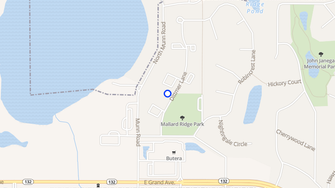 Map for Mallard Ridge Apartments - Lindenhurst, IL