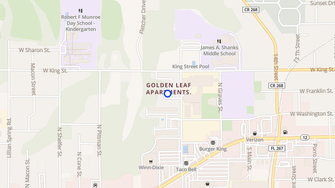 Map for Golden Leaf Apartments - Quincy, FL