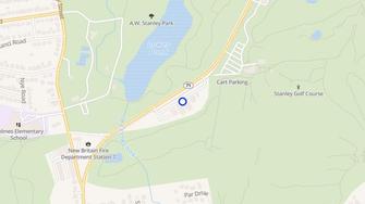 Map for Fairway Apartments - New Britain, CT