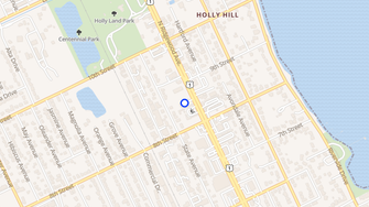Map for Indian Palms Motel - Daytona Beach, FL