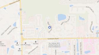 Map for Mandarin Lanai Apts - Jacksonville, FL