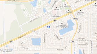 Map for Woodcrest Townhouse Apartments - Daytona Beach, FL