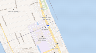 Map for Nomad Motel - Daytona Beach, FL