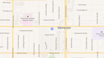 Map for Heritage Park Montclair Senior Community - Montclair, CA