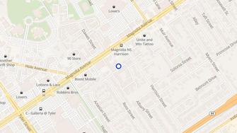 Map for Concord Villas - Riverside, CA