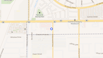 Map for Cottonwood Apartments - Fontana, CA