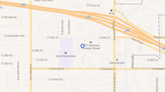 Map for Newport Village Apartments - San Bernardino, CA