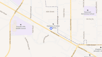 Map for The Willows at Kendall Brook - San Bernardino, CA