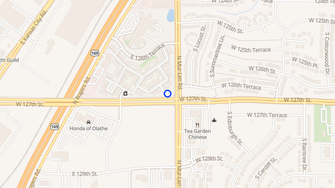 Map for Clarion Park Apartments - Olathe, KS